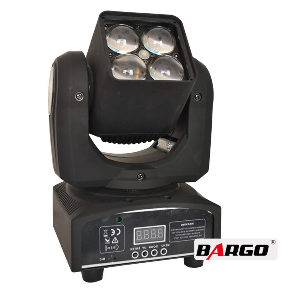 4pcsx10W 4in1 LED Moving Head Light